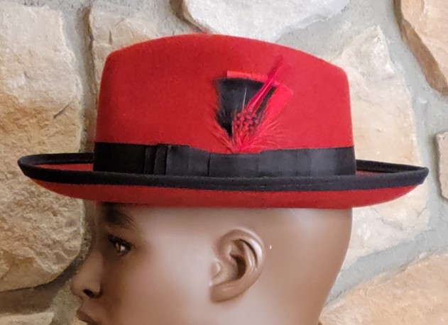 Cardinal Fine Fur Felt Men’s Fedora - Image 2