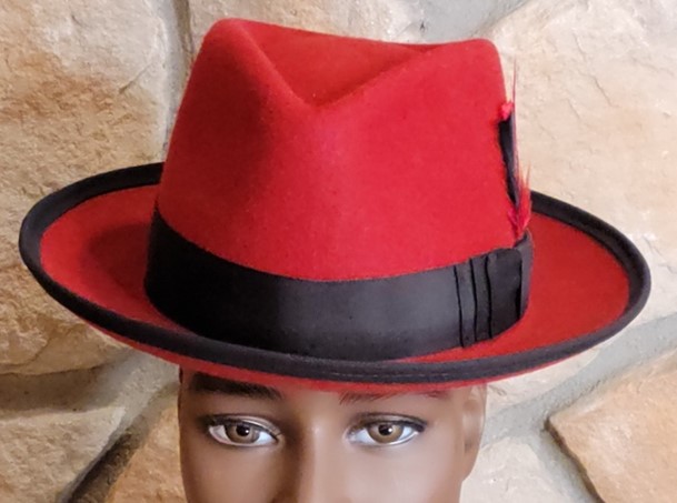 Cardinal Fine Fur Felt Men’s Fedora